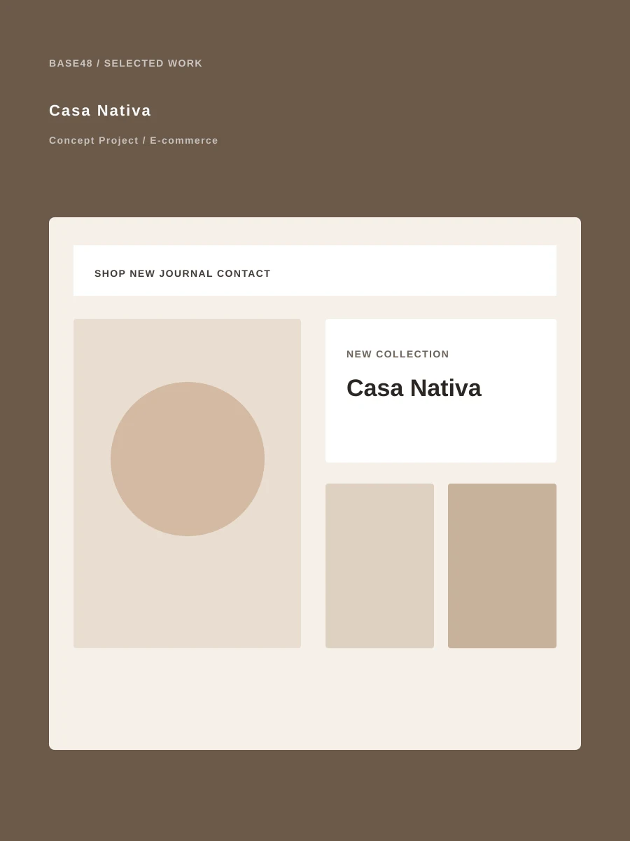 Estudo conceitual Casa Nativa